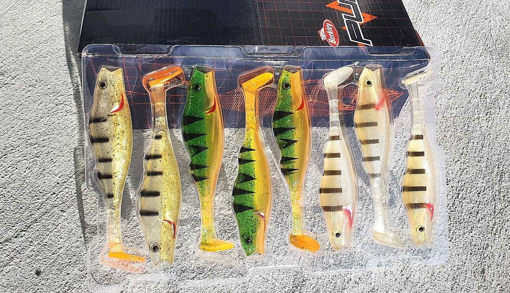 Guma Berkley Pulse REALISTIC Perch (okoń) 15cm - Zestaw 8 sztuk MIX