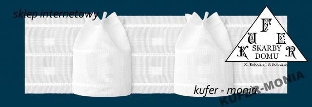 Taśma do Firan i Zasłon 7,5 cm. ariadna.com.pl