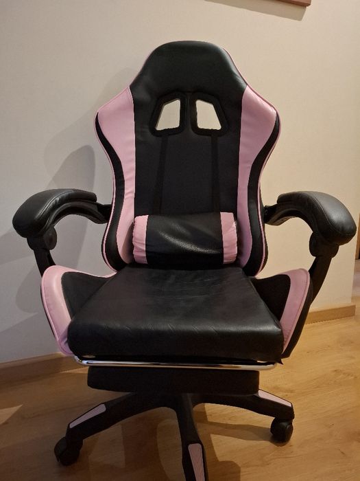 Cadeira gamer rosa