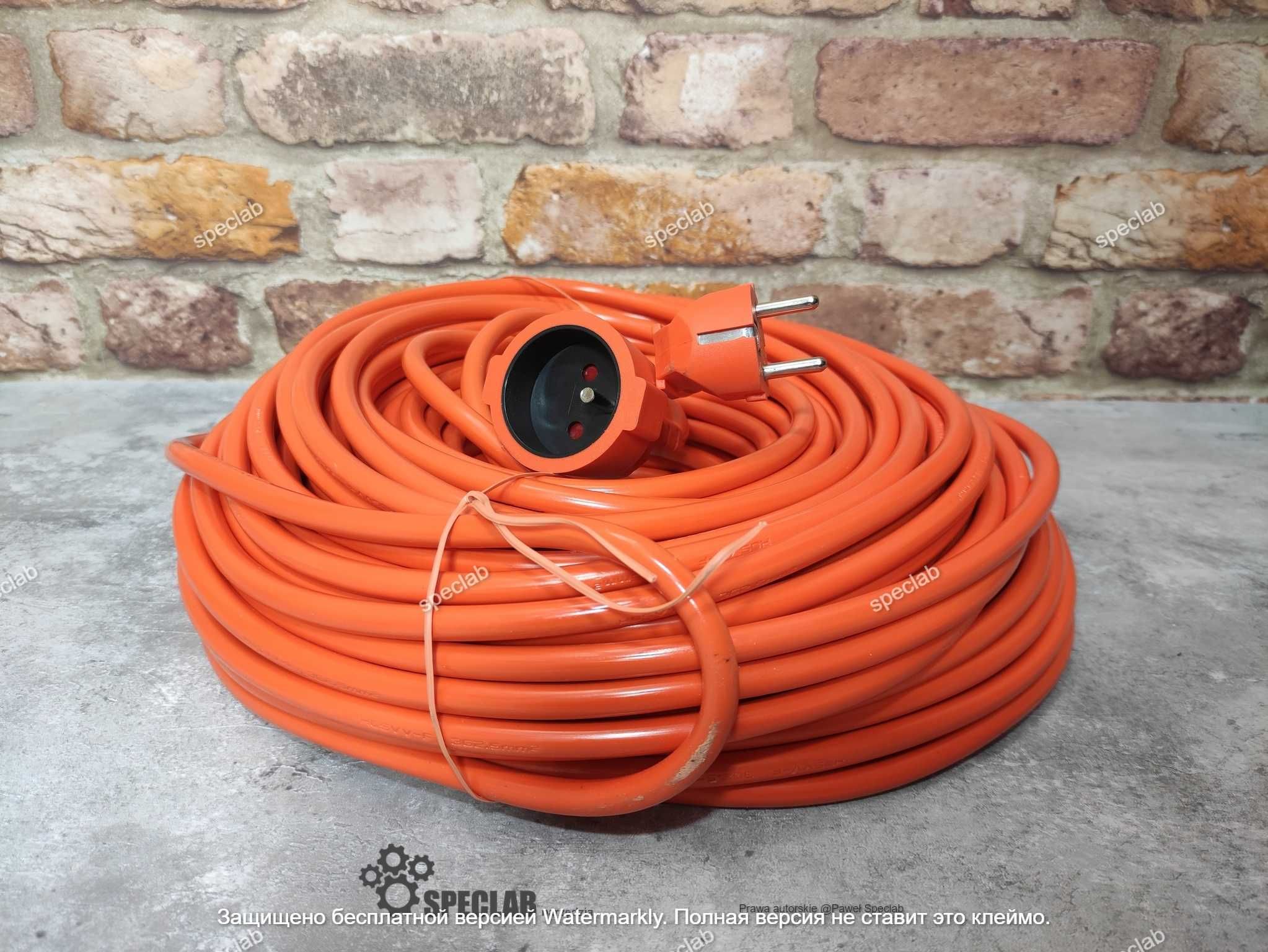 Przedłużacz ogrodowy PO-150 50M 3x2,5mm²