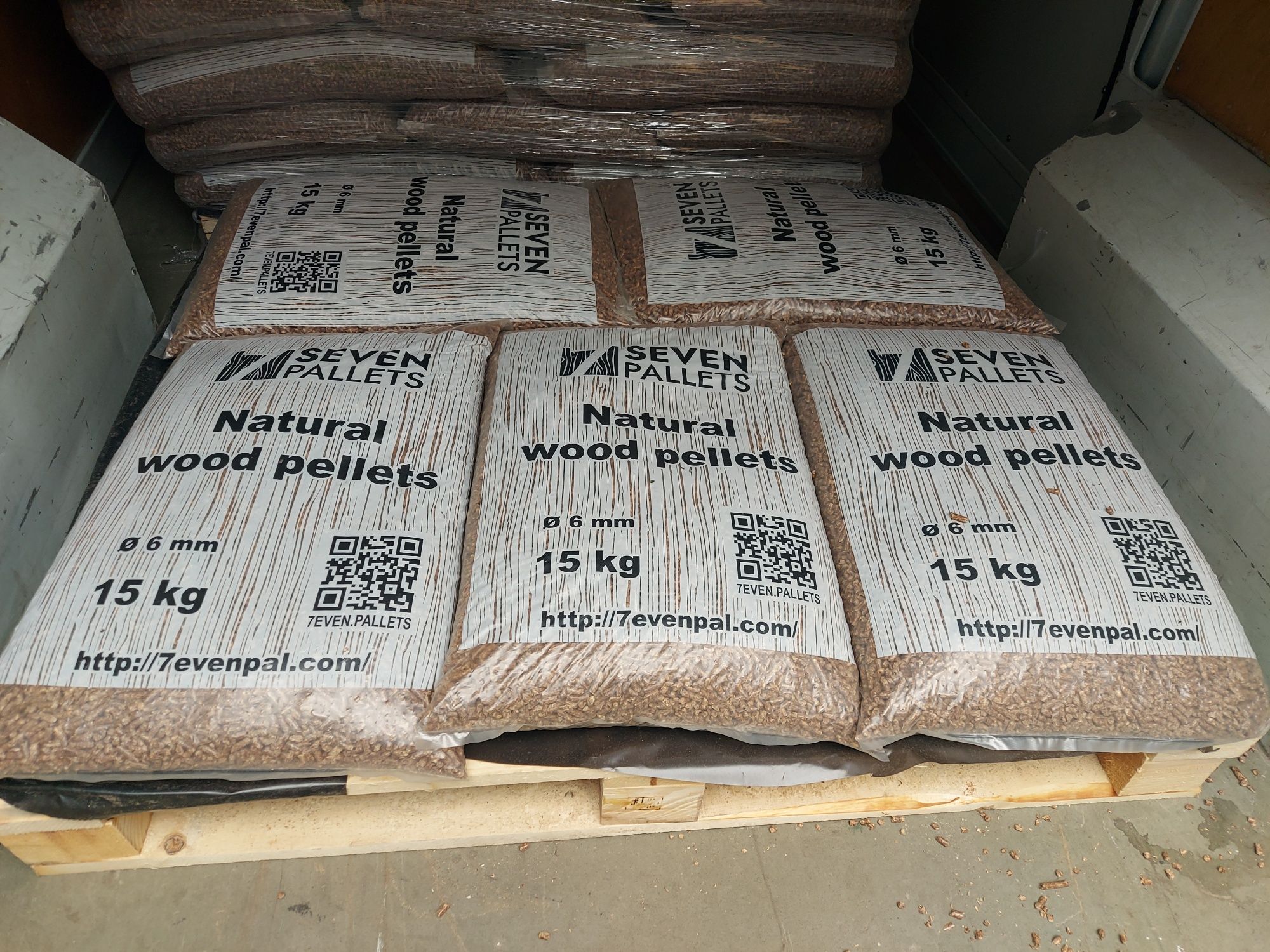 Pellet Sosnowy Seven Pallets Olczyk Brykiet Dębowy Transport Gratis