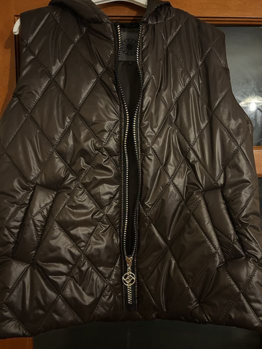 Bezrekawnik S&m brazowy