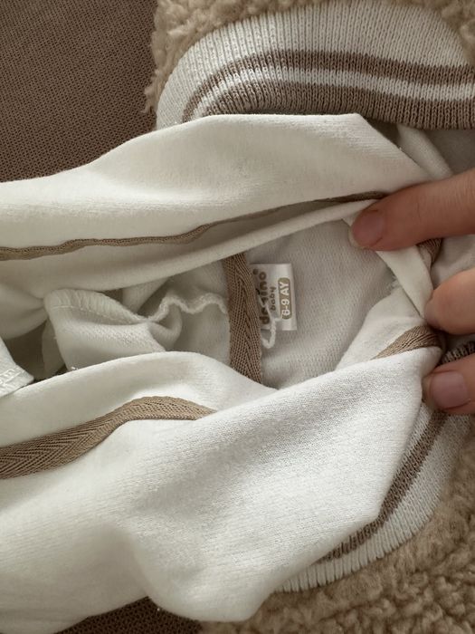 Куртка тедді і кофта, світшот 74,6-9 місяців