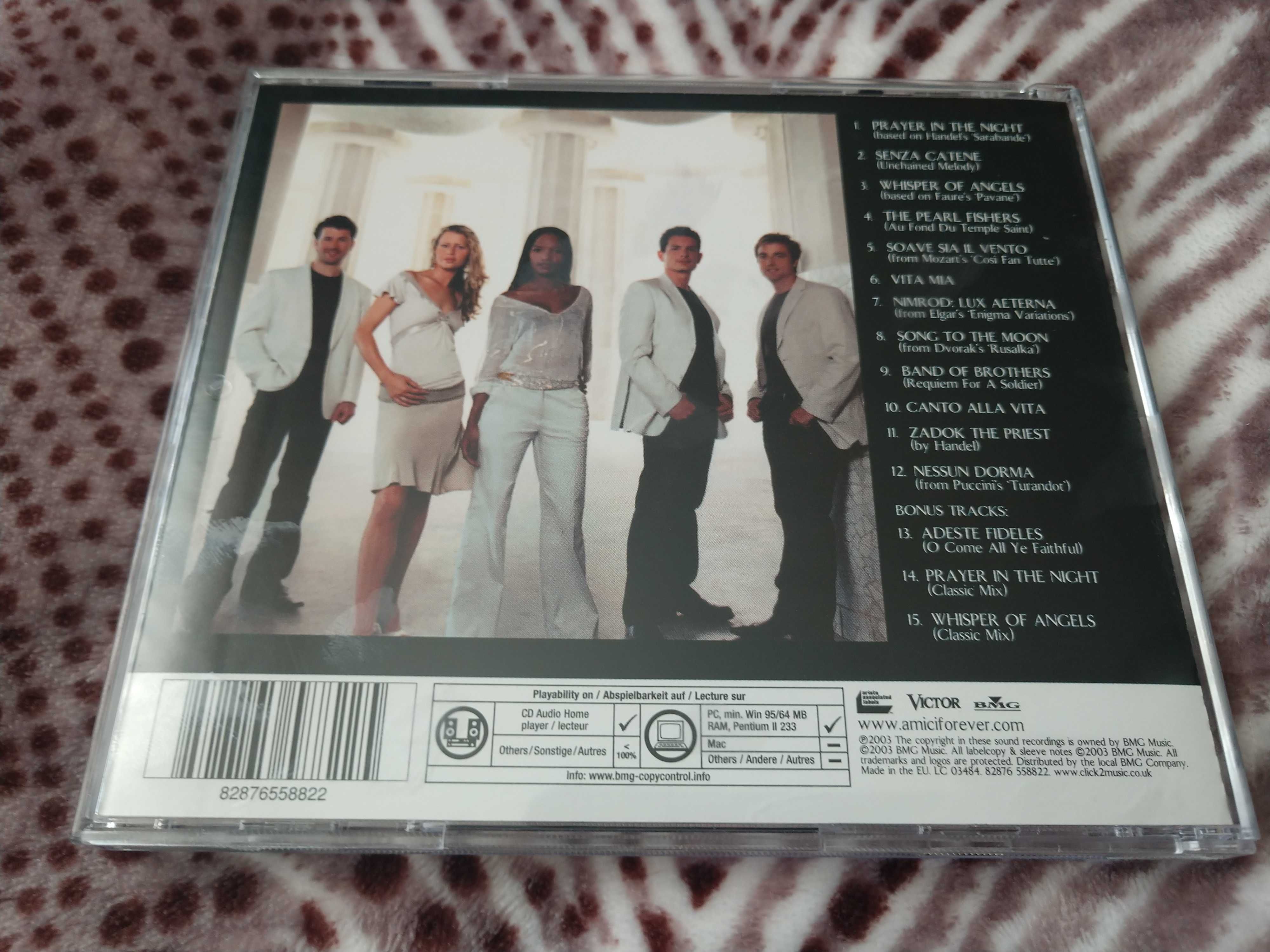 CD Марсело Альварес, Сальваторе Лічітра Duetto; Amici Forever ОРИГІНАЛ