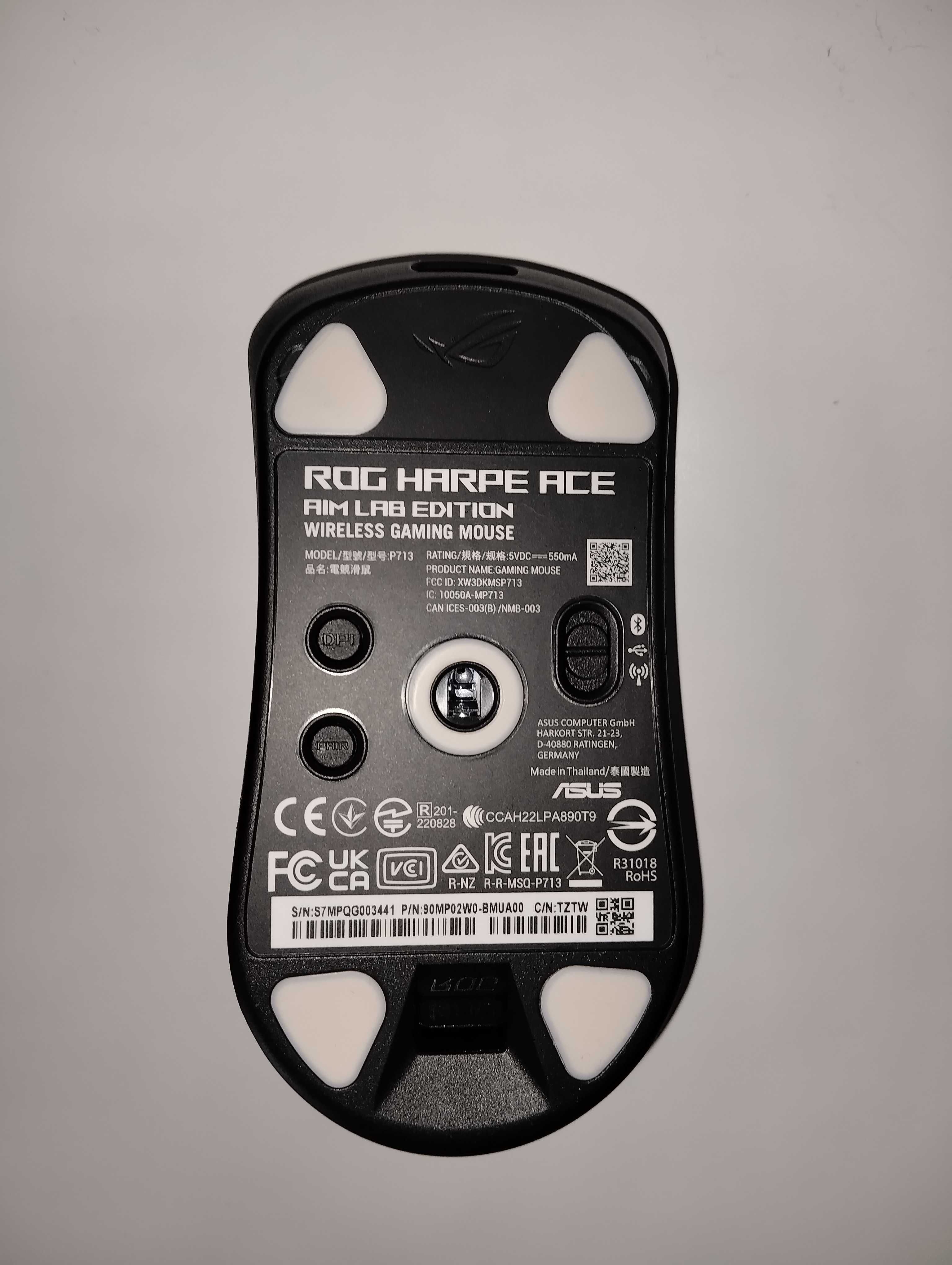 Ігрова миша Asus ROG Harpe Ace Aim Lab Edition з гарантією