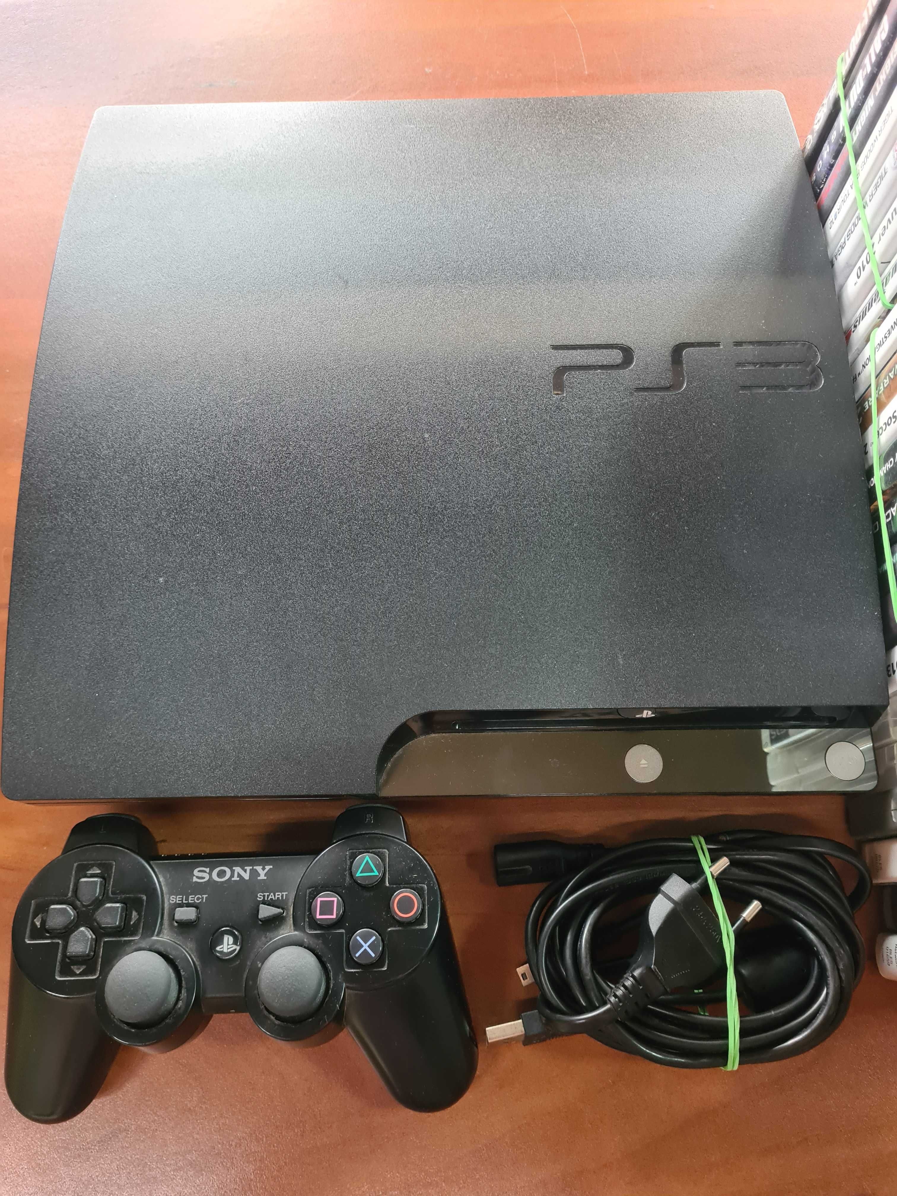 PlayStation 3   250GB , PAD , 22 GRY , OKABLOWANIE    302/24/w