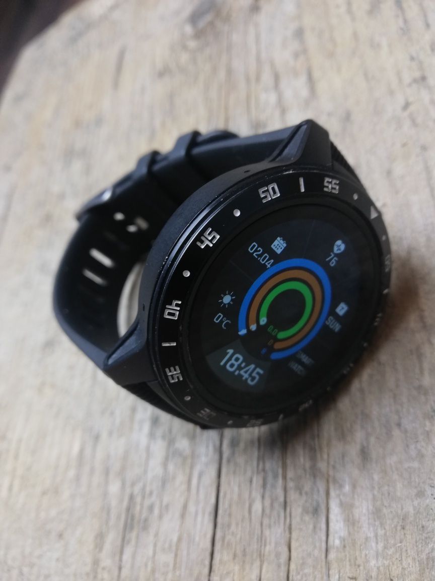 Smartwatch Garett Multi 4 czarny zegarek dla dziecka młodzieży