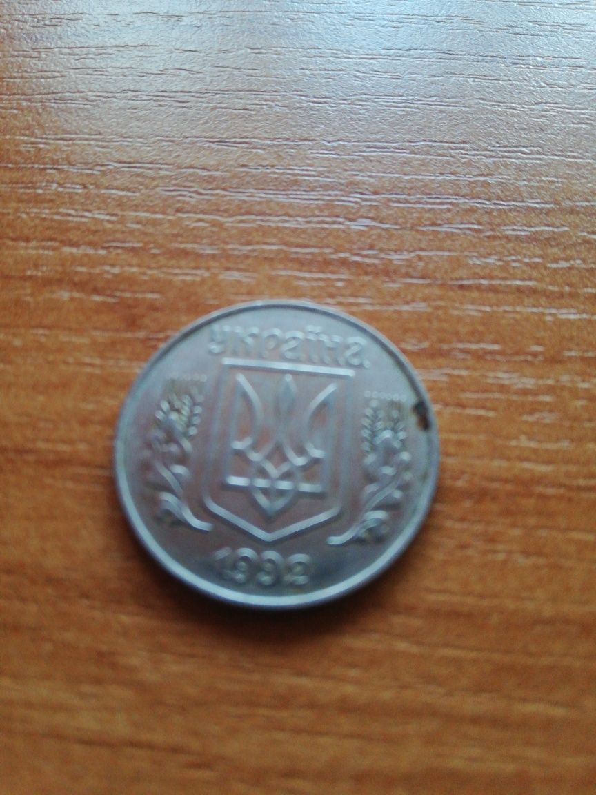 Moneta Ukraina 5 Konihok 1992