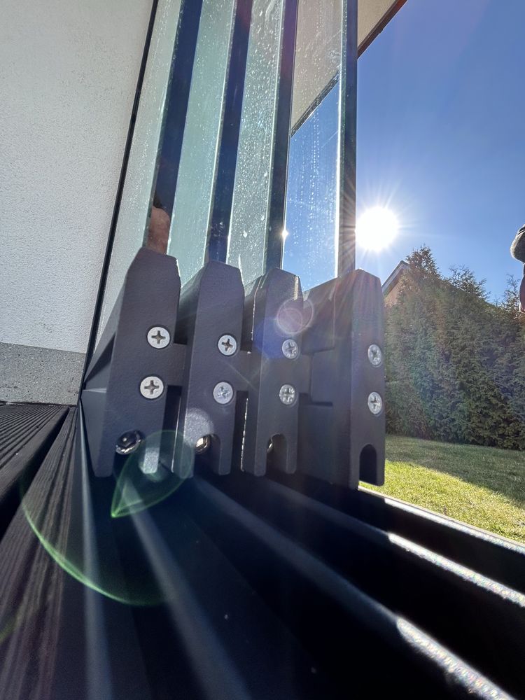 1m system przesuwny ze szklem