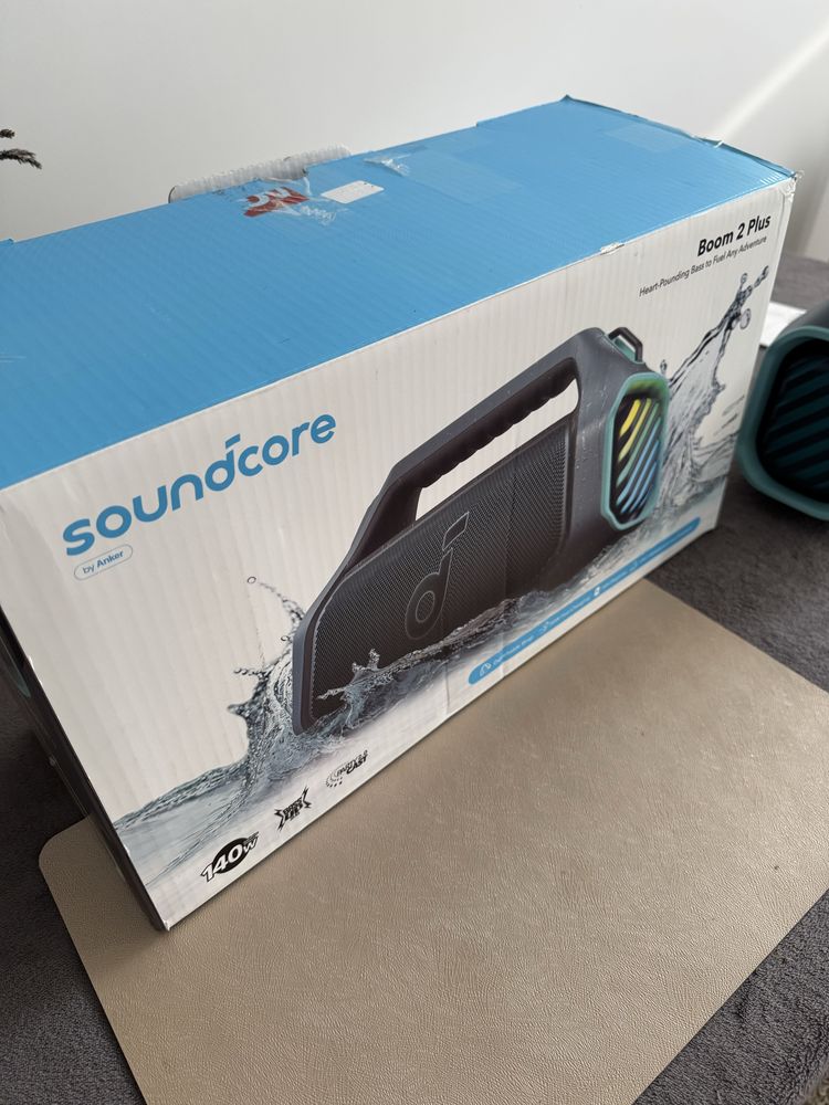 Głośnik bluetooth Soundcore Boom 2 Plus 140 W  Floatable Niebieski