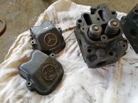 Двигун, мотор по запчастинах Mercedes benz OM 401, 441. ГБЦ. Головка