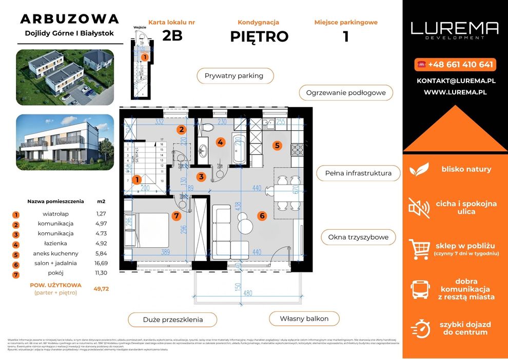 Mieszkania bezczynszowe 47m2 i 49m2| Dojlidy Górne Białystok