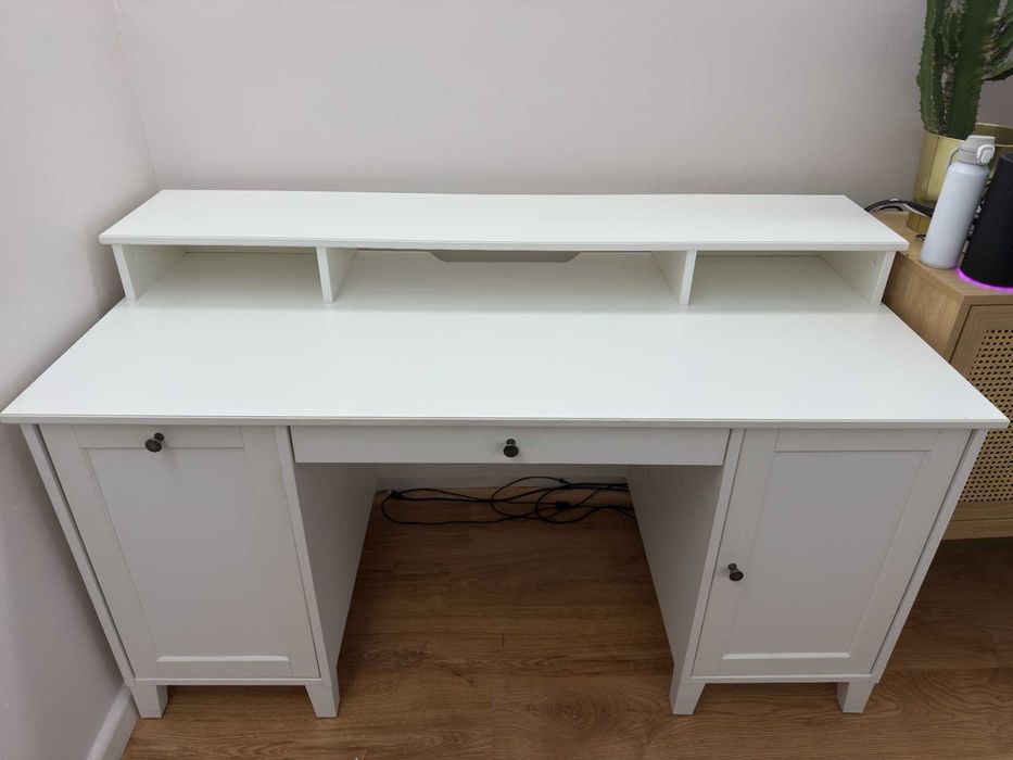 Biurko IDANAS IKEA z nadstawką 150x70