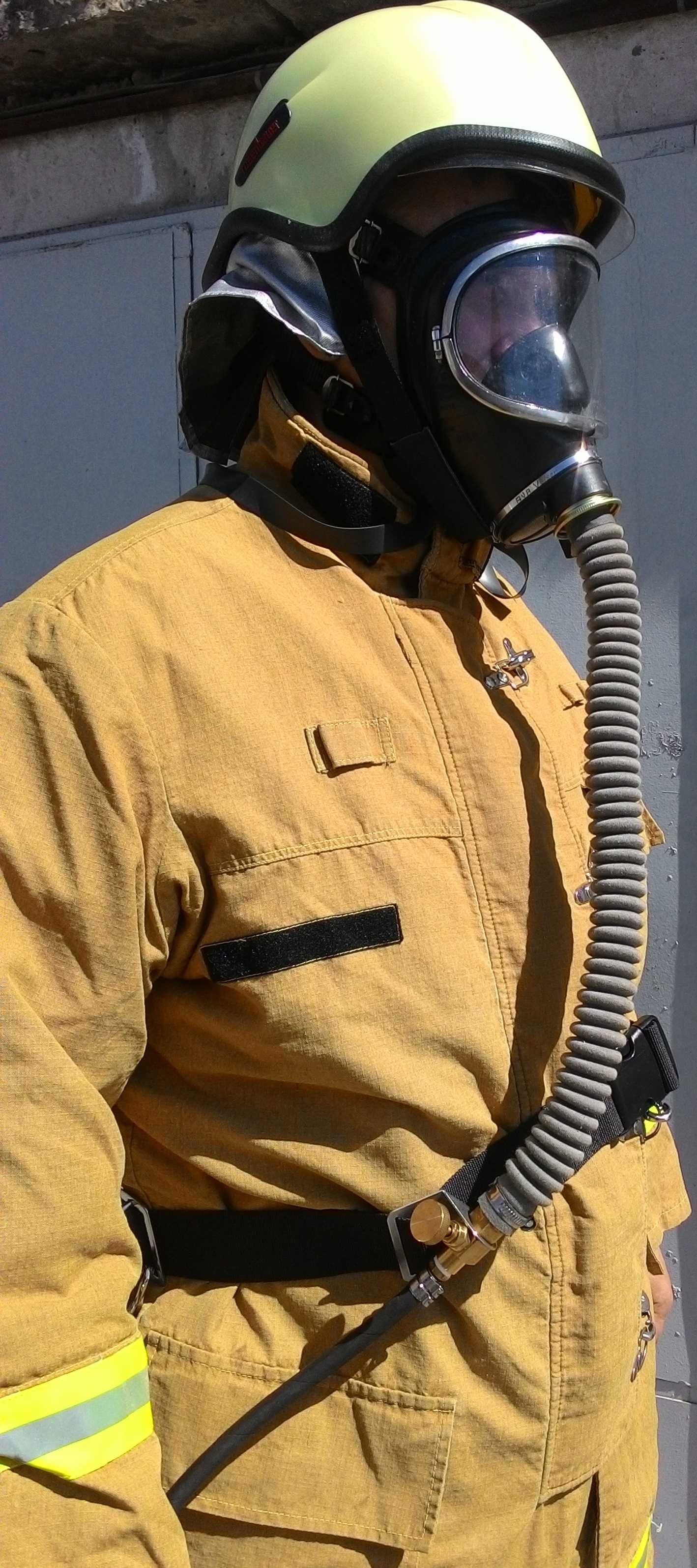 Шланговый дыхательный аппарат (противогаз) сварка пескоструй покраска