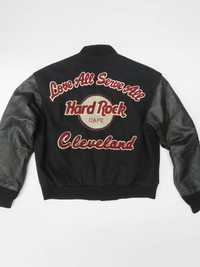 Hard Rock Cafe Cleveland kurtka bomberka S vintage