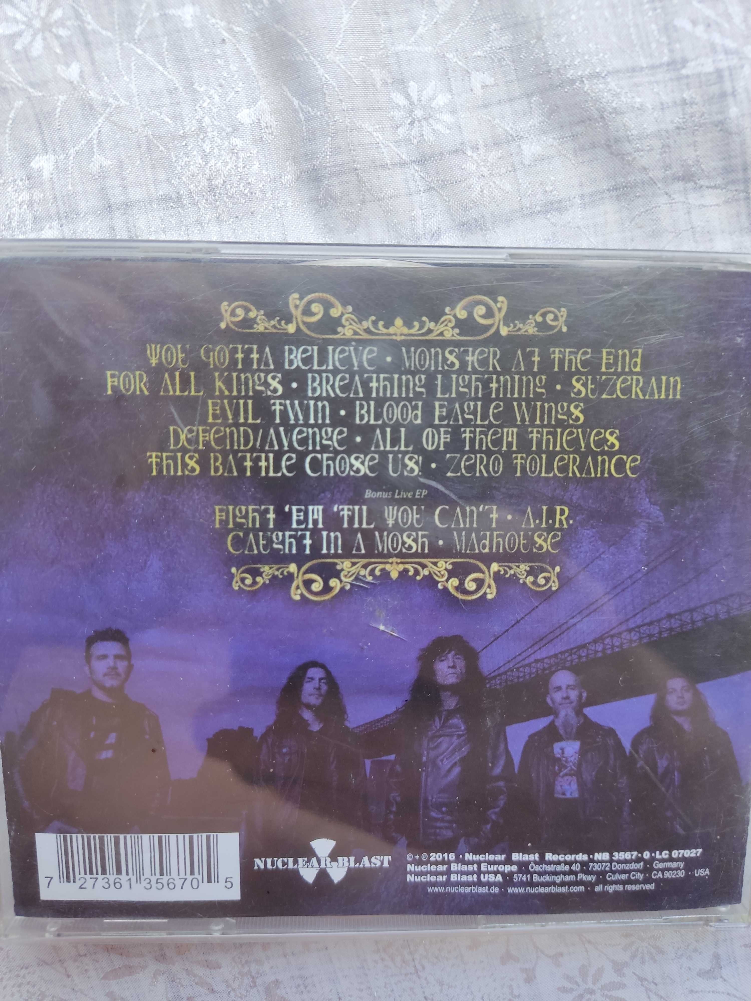 CD диск рок Paganini Crazy lixx Anthrax AcDc