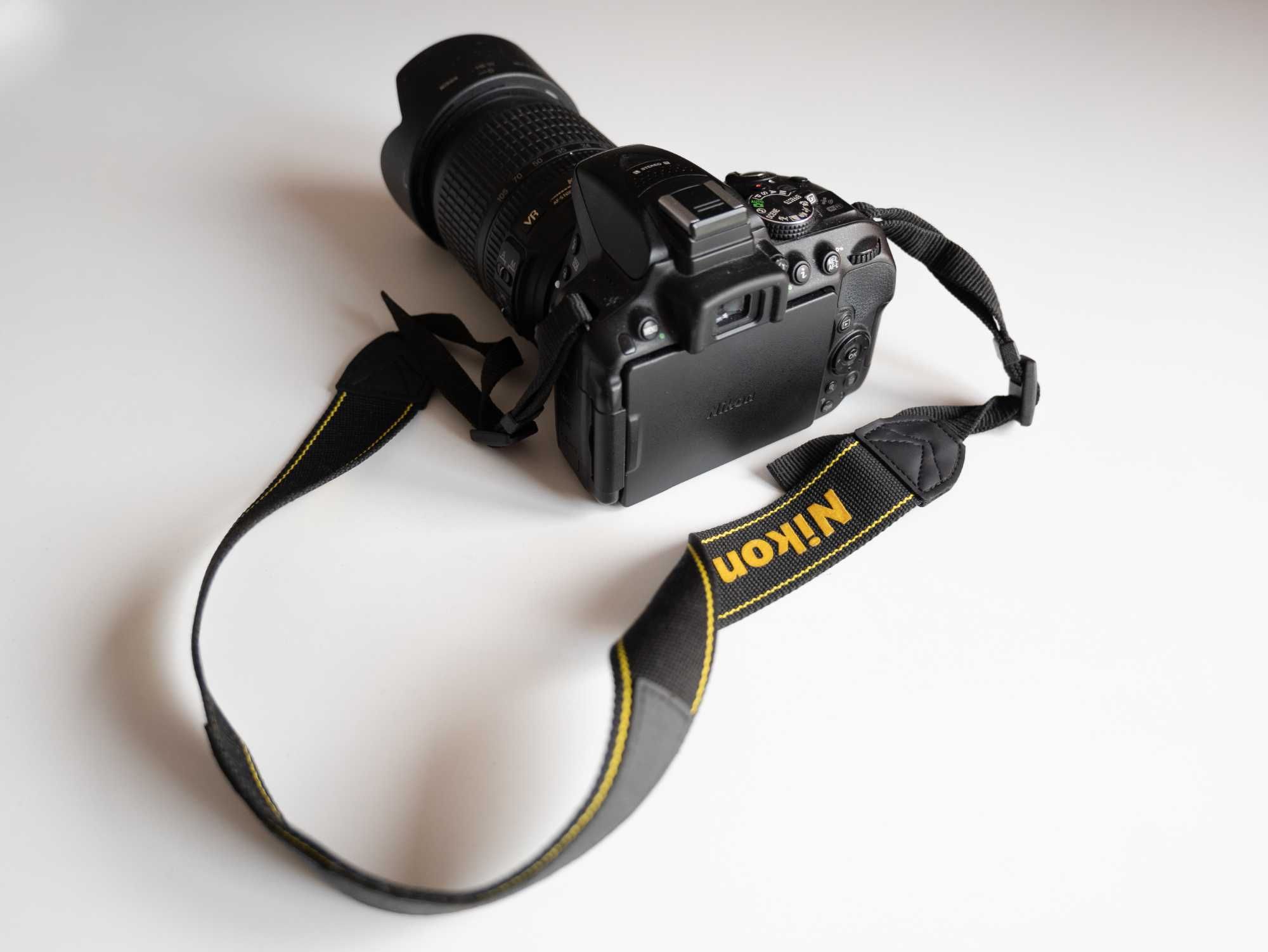 Lustrzanka Nikon D5300 + Obiektyw Nikon NIKKOR 18-105mm