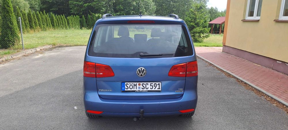 Volkswagen Touran 1.4TSI 150KM Benzyna+Gaz 2011r Sprowadzony z Niemiec