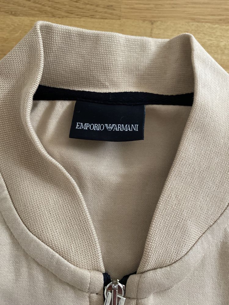 Bluza Emporio Armani rozpinana beżowa