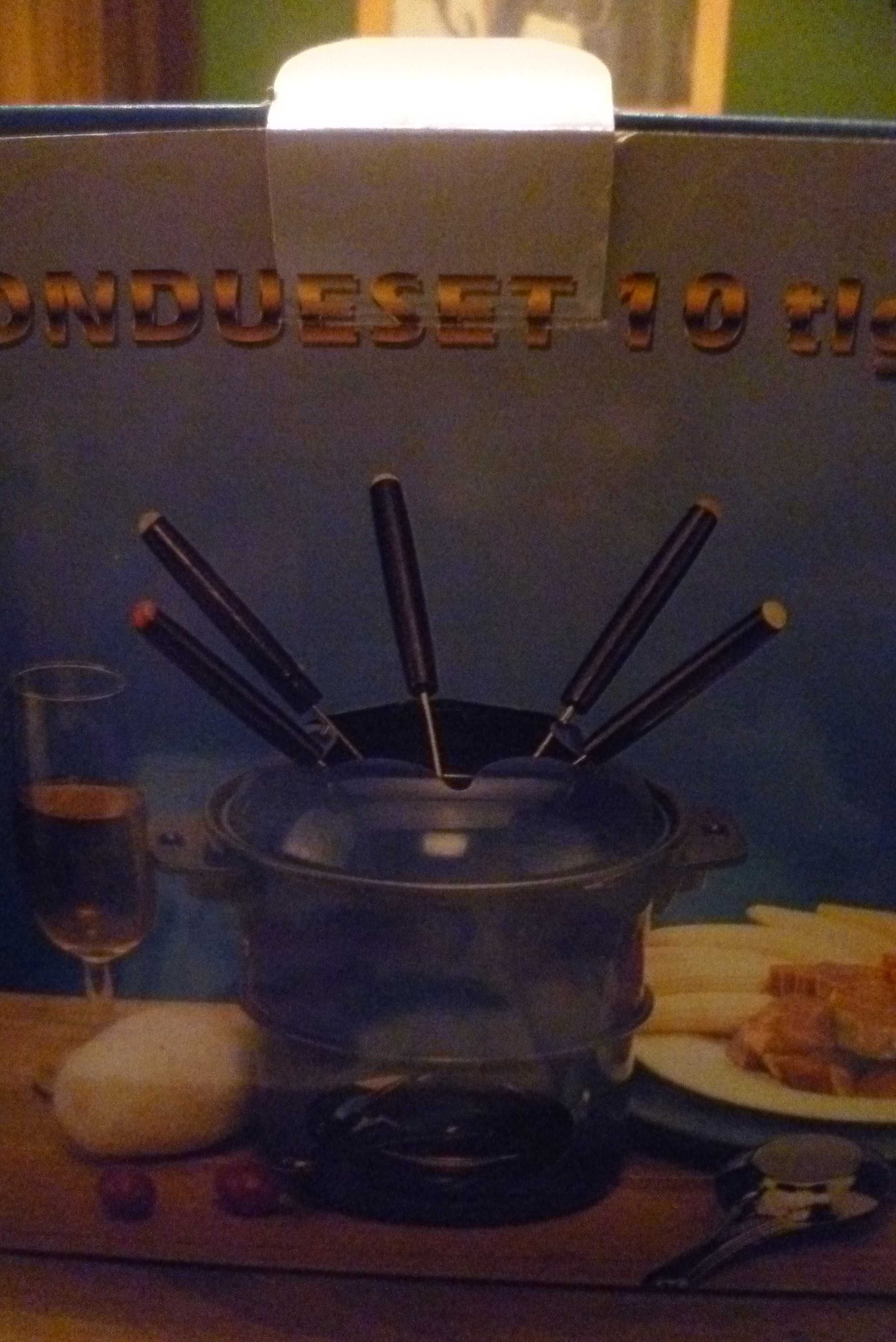 garnek zestaw do fondue