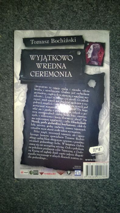 Fantastyka/fantasy - Wyjątkowo wredna ceremonia - Tomasz Bochiński