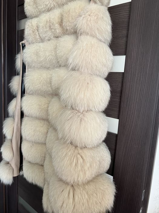 Песцовая жилетка