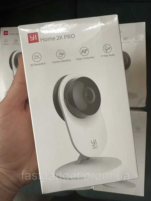 IP-камера YI Home 2K PRO White  (Міжнародна версія) відеоняня camera