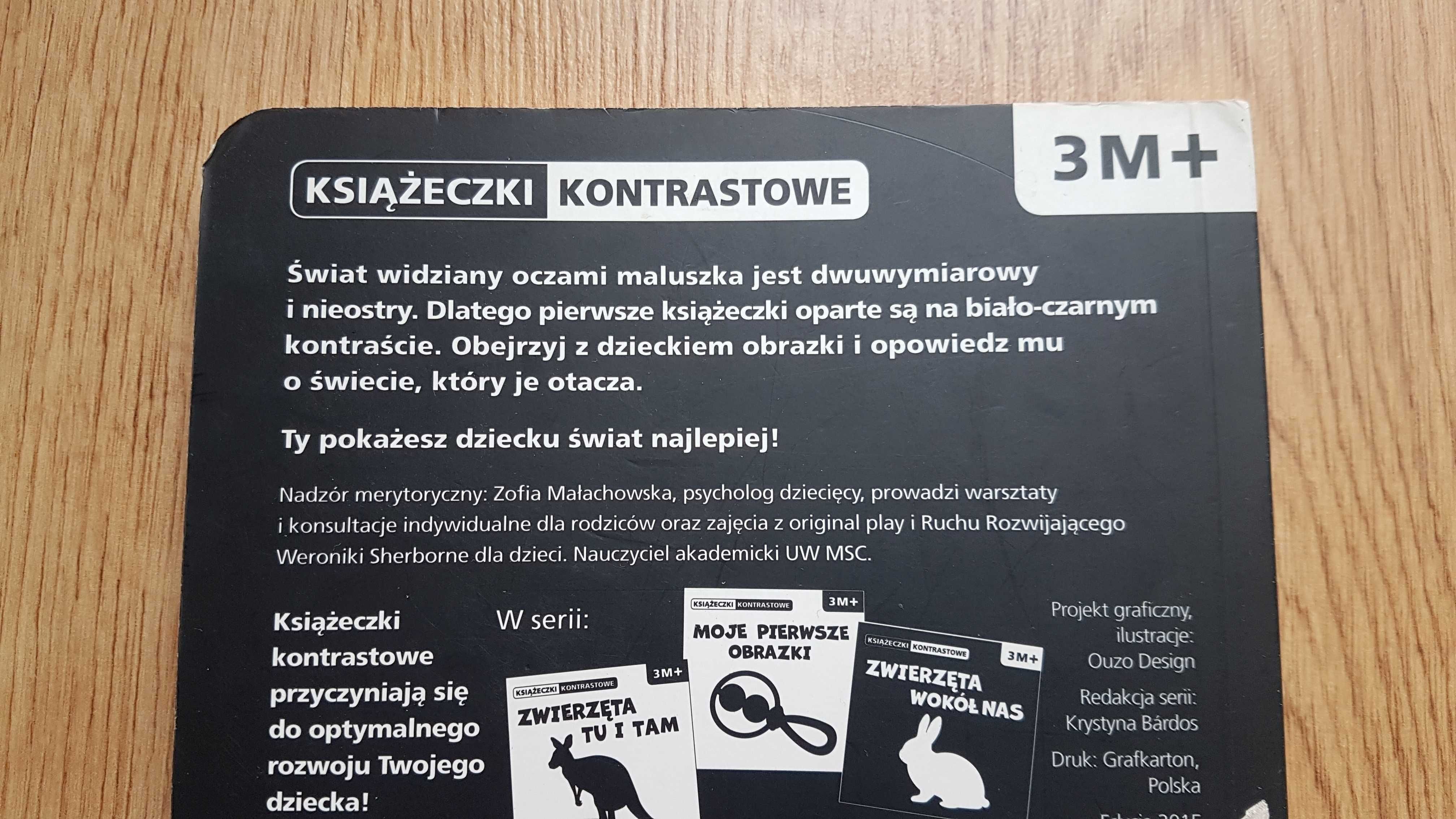 Książeczka kontrastowa Jakie to ciekawe