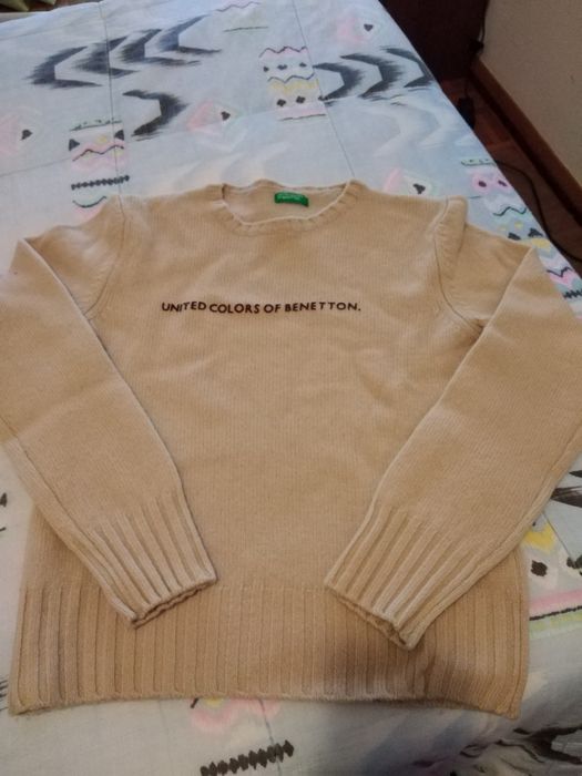 Camisola de lã da benetton