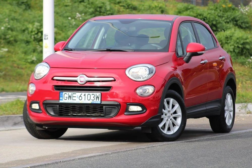 Fiat 500X Gwarancja24*2018*TYLKO 107tkm*2STR-Klimatron*NAVI*KeyLESS*Ideał do LPG