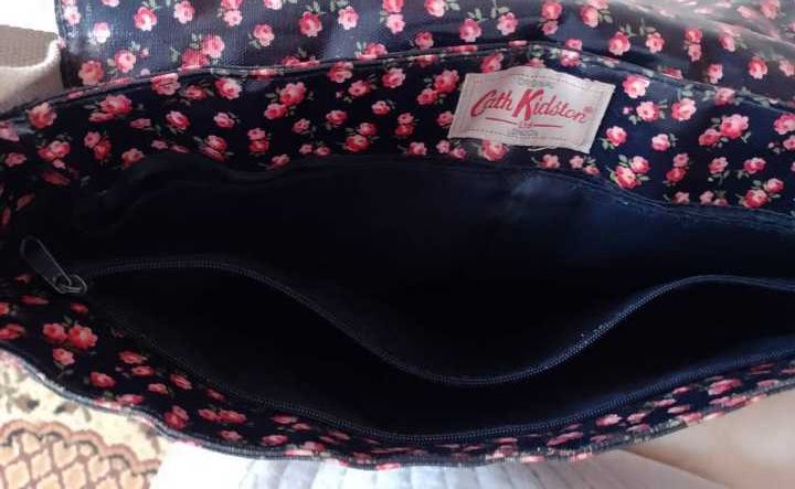 Cath Kidston/Zestaw: teczka/torebka + saszetka z Londynu, Top Vintage