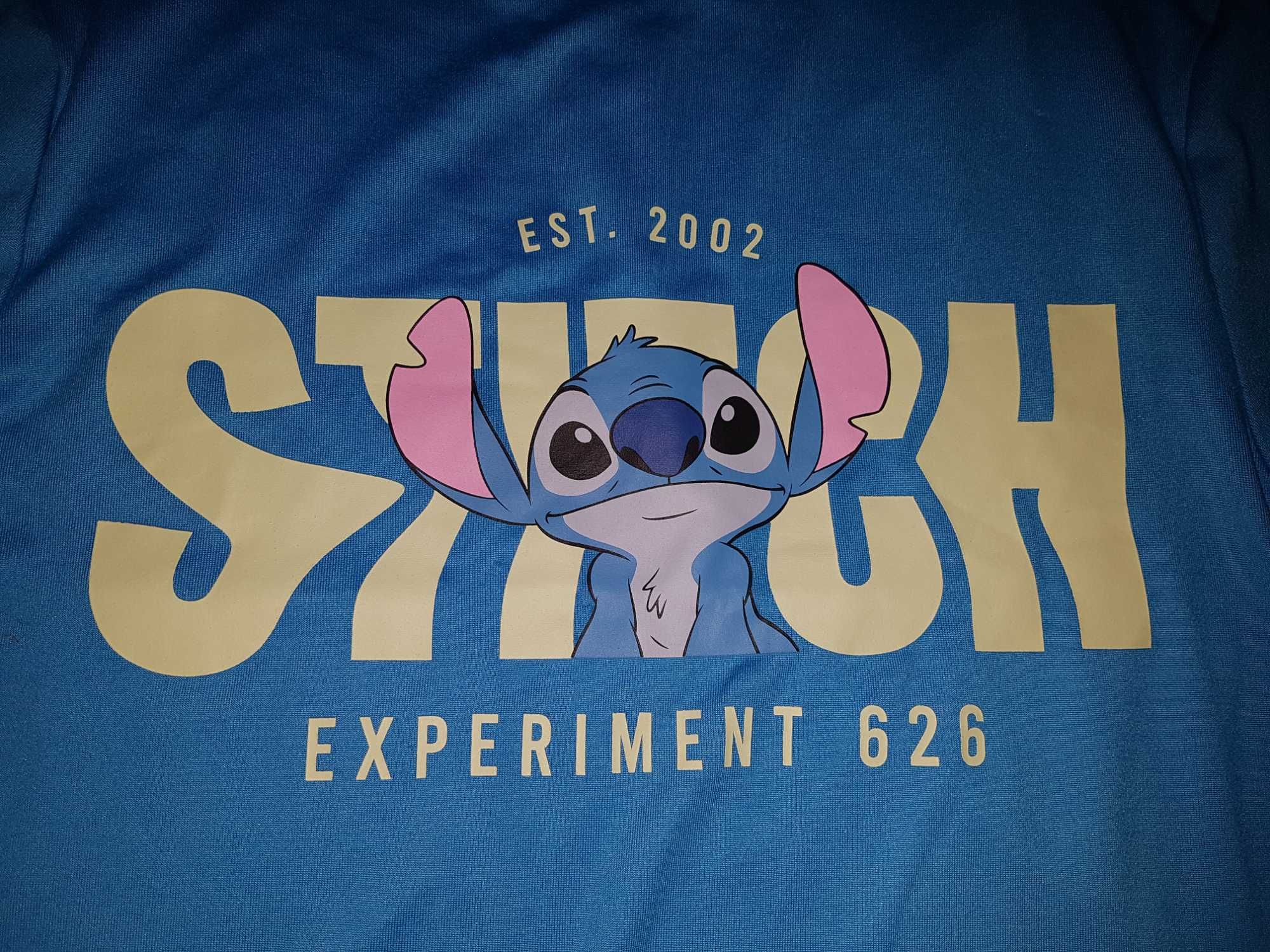 Яркая мягкая пижама Stitch Disney М размер, комплект микрофибра Стич