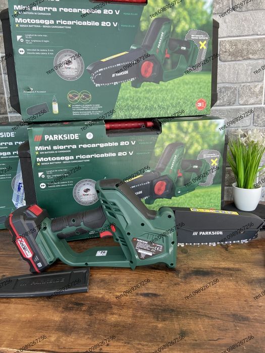 Акумуляторна цепна міні пила,ланцюгова, сучкорез, сучкоріз PARKSIDE