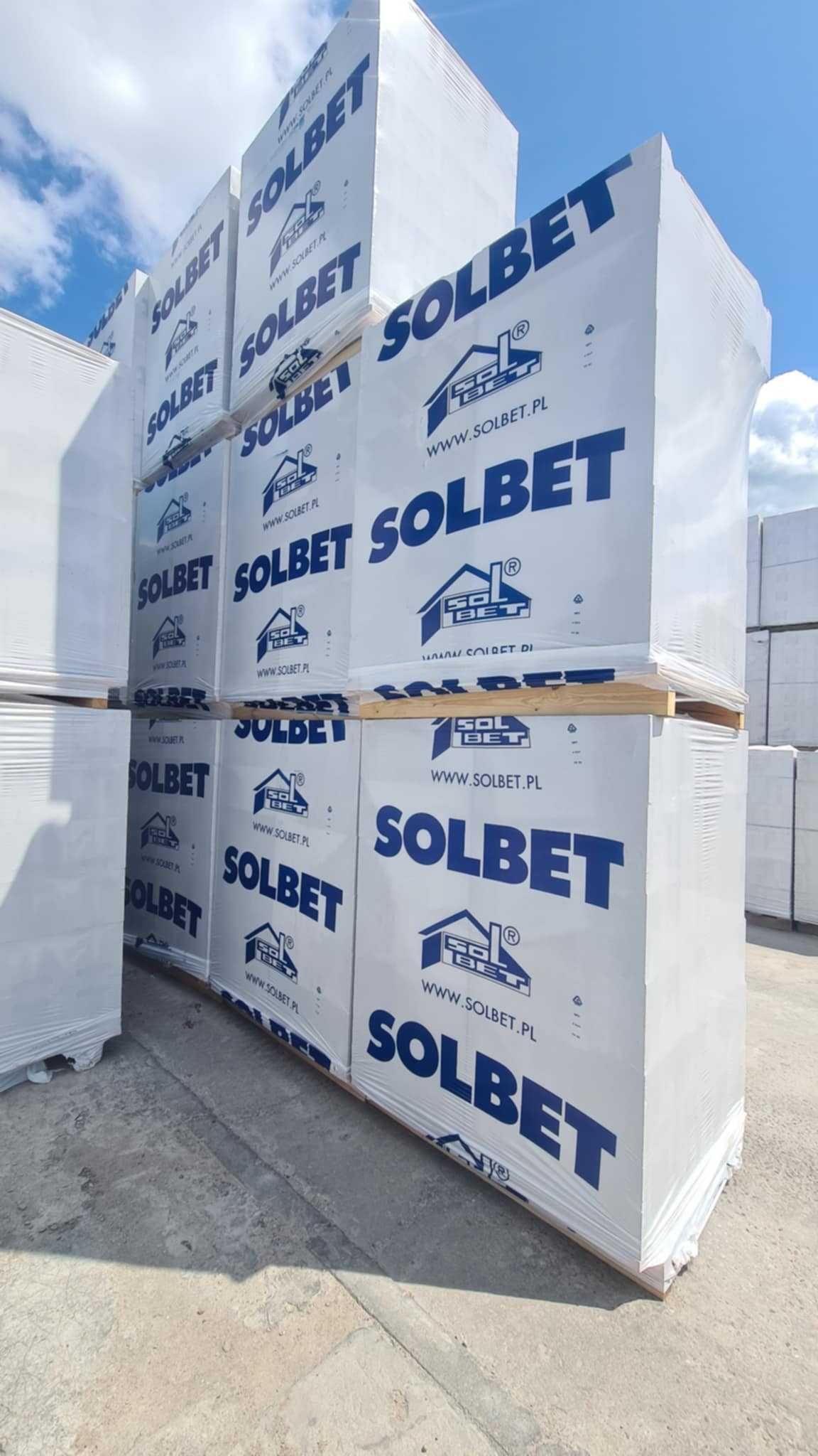 SOLBET Siporex Gazobeton 24 cm. Dostawa całe zachodniopomorskie.
