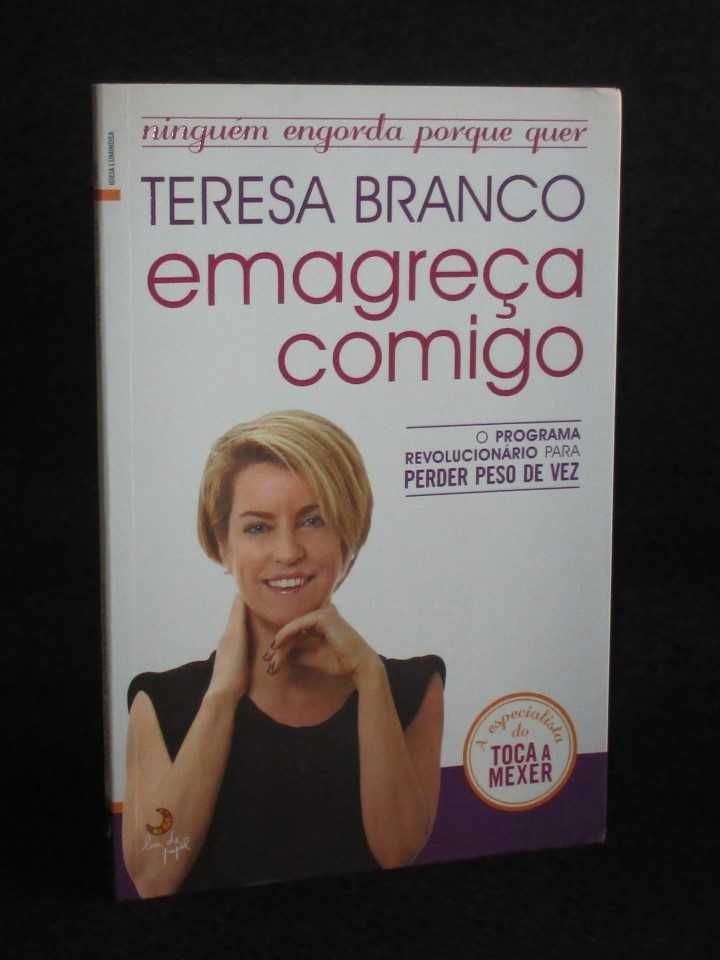 Livro Emagreça Comigo Teresa Branco
