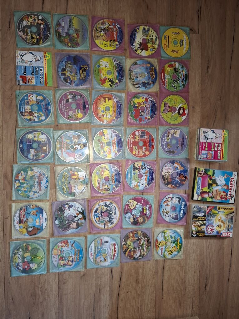 Bajki na płytach DVD.CD
