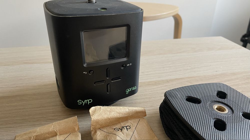 Cabeca electrica para slider video ou foto Syrp Genie