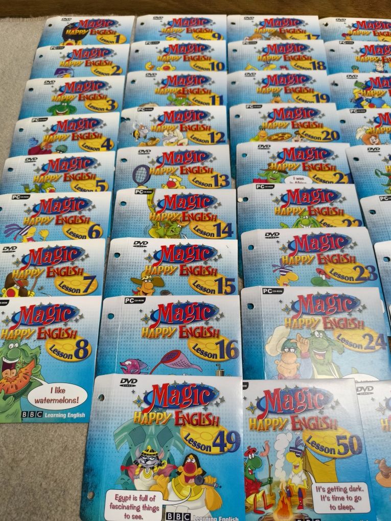 Magic Happy English płyty DVD