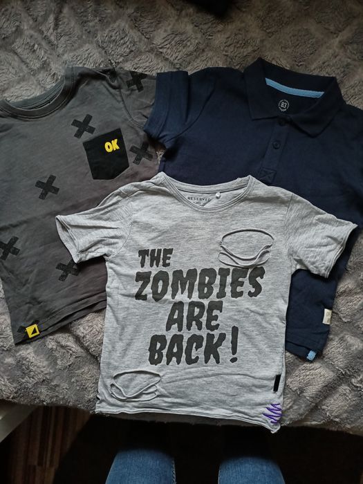 Komplet 3 t-shirtów Reserved rozmiar 110