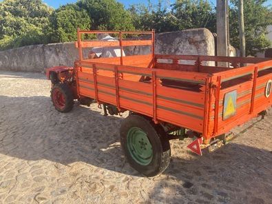 Trator Agrícola com Frese + Arado + Reboque (Legalizado