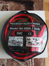 Nowe Przewody Rozruchowe. Model WJ - 400A/3mb.