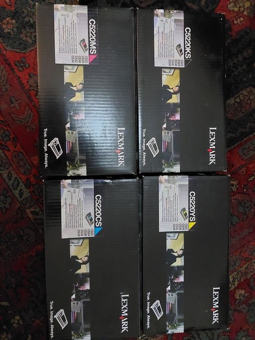 Lexmark C552 c524 c530 c532 c534 tonery i bębny