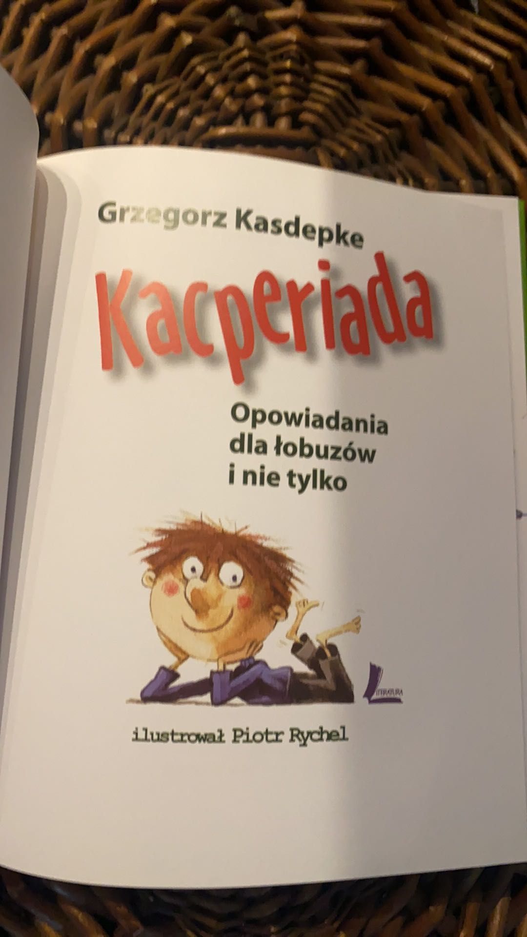 Nowa książka „Kacperiada” dla Kacpra i nie tylko