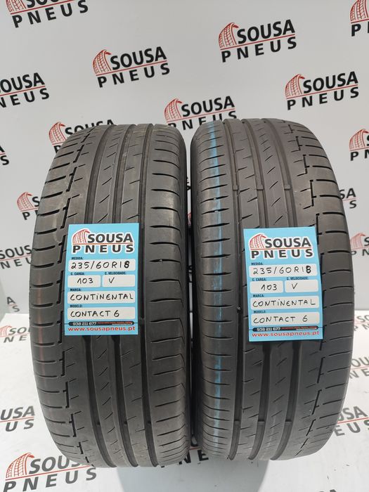 2 pneus como novos 235-60R18 Continental - Oferta dos Portes