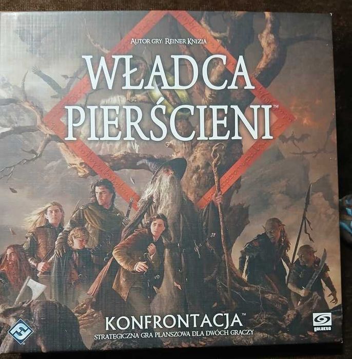 Władca pierścieni konfrontacja gra planszowa