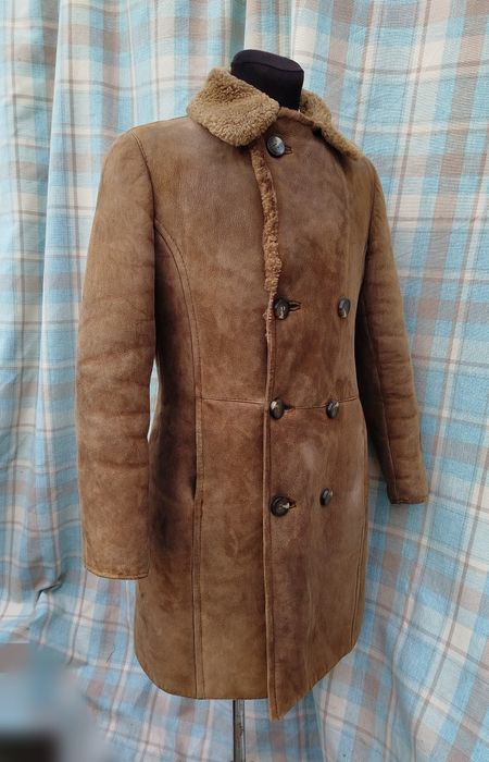 Дублёнка  мужская, овчина, р. 50. длиная