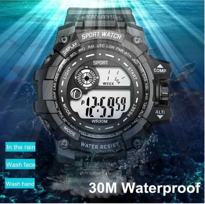 Relógio desportivo Novo para homem