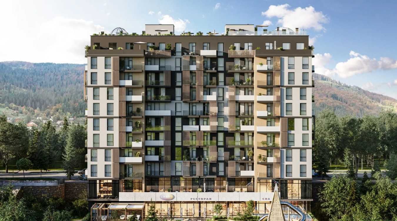 Продаж 1-кімнатної квартири в апарт-комплексі преміумкласу в м. Яремче
