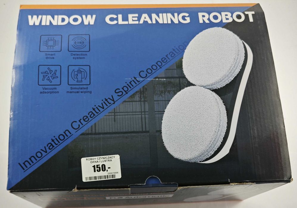 Robot do mycia okien i luster