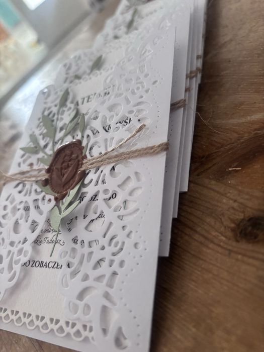 Zaproszenia na komunie podziękowania ślub chrzciny